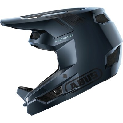 Kask rowerowy ABUS HiDrop Midnight Czarno-niebieski MTB (rozmiar S)