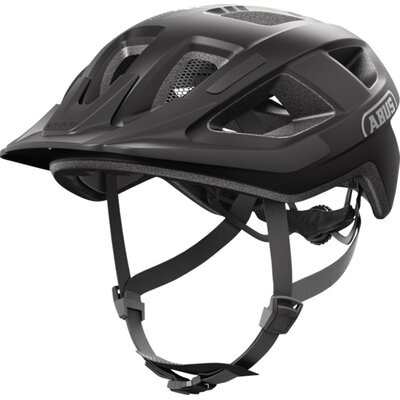 Kask rowerowy ABUS Aduro 3.0 LED Race Czarny Miejski (rozmiar L)