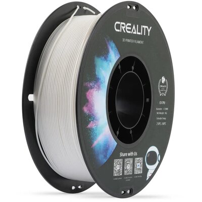 Filament CREALITY CR-TPU, Średnica 1.75 mm, 1 kg (1 szt.) Biały