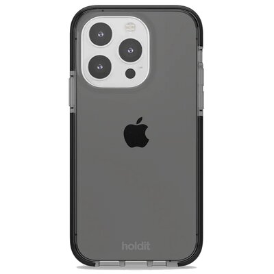 Etui HOLDIT Seethru Case do Apple iPhone 15 Pro Przezroczysto-czarny