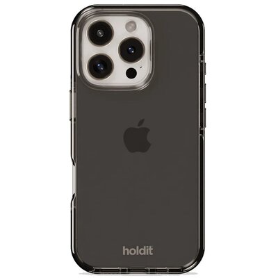 Etui HOLDIT Seethru Case do Apple iPhone 16 Pro Max Przezroczysto-czarny