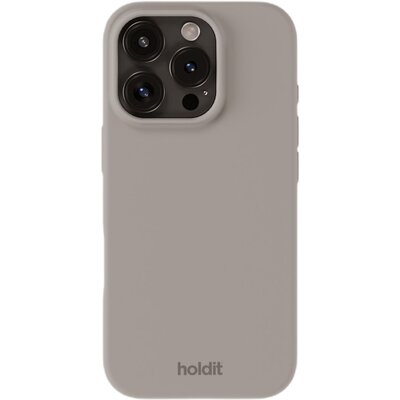 Etui HOLDIT Silicone Case do Apple iPhone 16 Pro Beżowy