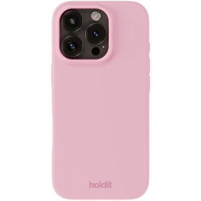 Etui HOLDIT Silicone Case do Apple iPhone 16 Pro Różowy
