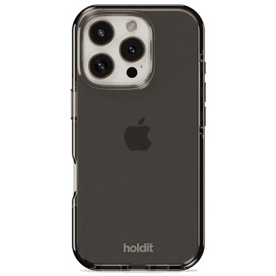 Etui HOLDIT Seethru Case do Apple iPhone 16 Pro Przezroczysto-czarny
