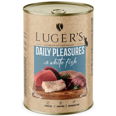 Karma dla kota LUGER'S Daily Pleasures Biała Ryba 400 g