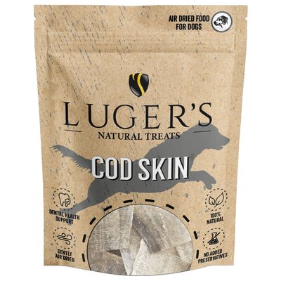 Gryzak dla psa LUGER'S Natural Treats Skóra dorsza 30 g