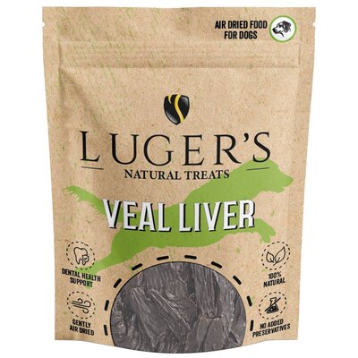 Gryzak dla psa LUGER'S Natural Treats Wątroba cielęca 150 g