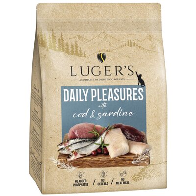 Karma dla kota LUGER'S Daily Pleasures Dorsz z sardynką 1 kg