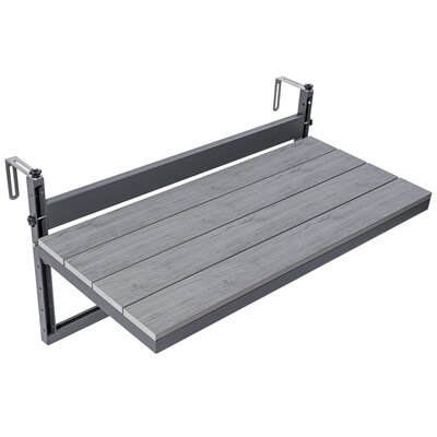 Stolik balkonowy GOCKOWIAK Agatti Stonewood Szary