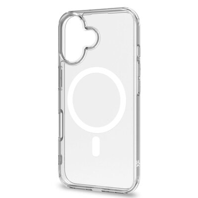 Etui CELLY Gelskinmag do Apple iPhone 16 Przezroczysto-biały