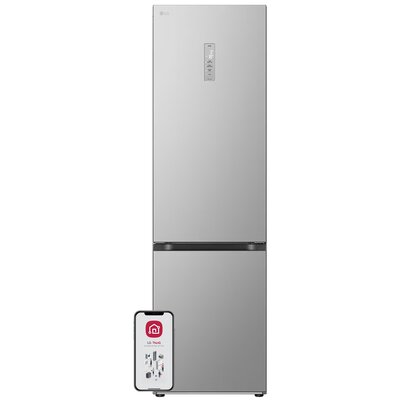 Lodówka LG GBV7270EPY No Frost 203cm Srebrna NatureFresh LinearCooling