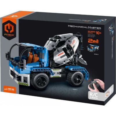 Klocki plastikowe IM.MASTER Radio Control Zdalne sterowanie Betoniarka 2w1 IM8023