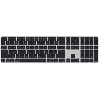 Klawiatura APPLE Magic Keyboard z Touch ID, Numpad (US) Czarno-srebrny