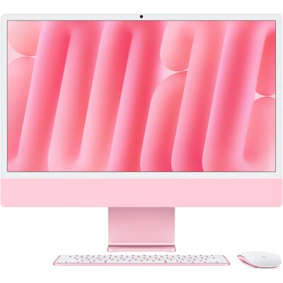 Komputer APPLE iMac 2024 23.5" Retina M4 (10 rdzeni) 16GB RAM 512GB SSD macOS Różowy