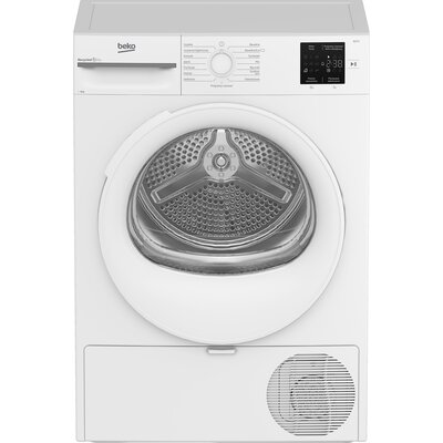 Suszarka slim BEKO BM3T3820W b300 z pompą ciepła 8 kg EcoGentle AquaWave Biały