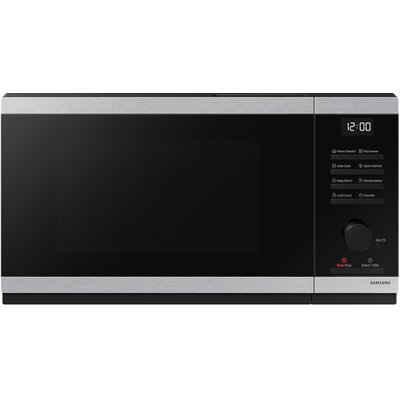 Kuchenka mikrofalowa SAMSUNG MS23DG4504ATE2 800W średnica 28.8 cm pojemność 23L Auto Cook Keep Warm Quick Defrost Czarno-srebrny