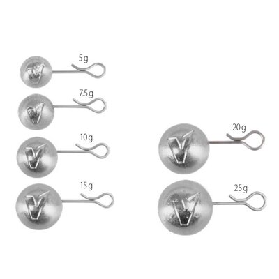 Ciężarek spinningowy DRAGON V-Point PDF-597-000-000 (6 szt.)