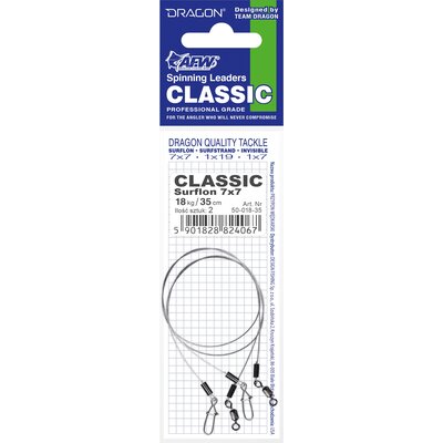 Przypon DRAGON Surfstrand Classic 1x7 PDF-.50-218-15 18 kg / 15 cm