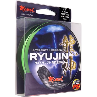 Plecionka DRAGON Momoi Ryujin JMO-49-01-408 0.08 mm / 150 m Zielony