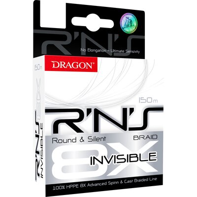 Plecionka DRAGON R N S 8X Invisible 0.25 mm / 150 m Przezroczysty