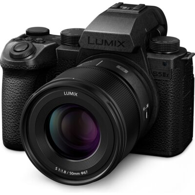 Aparat bezlusterkowy PANASONIC Lumix DC-S5II X (DC-S5M2XCE) Czarny + Obiektyw S-S 50mm f/1.8, Full Frame, 24.2Mpix, 6K30p + Obiektyw PANASONIC S-S85ME 85mm f/1.8