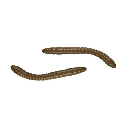 Przynęta LIBRA LURES Fatty D’Worm Tournament 5.5 cm Brązowy