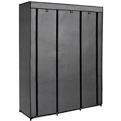 Szafa tekstylna GOCKOWIAK Mira Maxi (175 x 135 x 45 cm) Antracyt