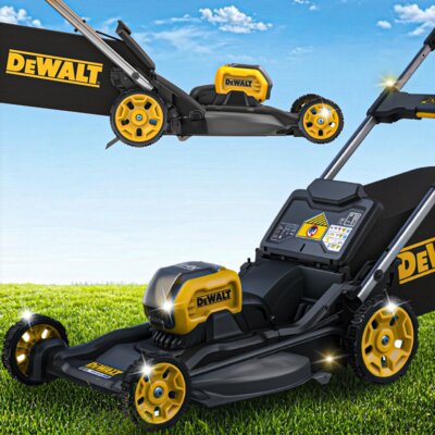 Kosiarka akumulatorowa DEWALT DCMWSP550N-XJ z napędem, 53 cm, rozdrabnianie, 54 V, silnik bezszczotkowy, kosz 67L, bez akumulatora