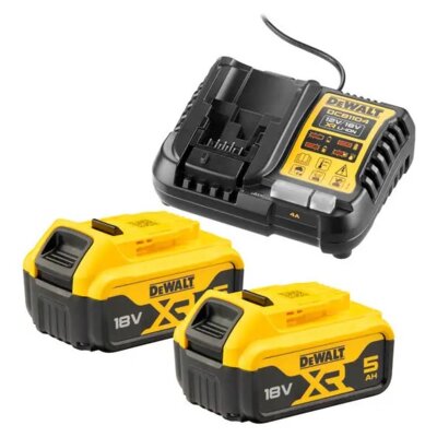 Akumulator DEWALT DCB1104P2 18V 5Ah + Ładowarka