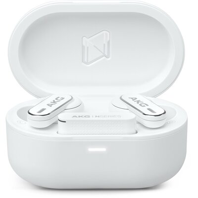 Słuchawki dokanałowe AKG N5 Hybrid ANC Wodoodporne Biały