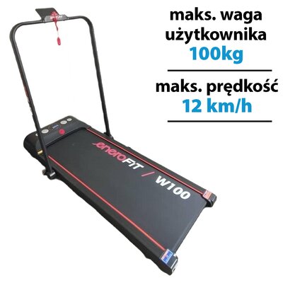 Bieżnia elektryczna ENERO FIT W100 552W 12km/h