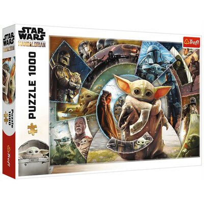 Puzzle TREFL Star Wars Podróż Grogu 10906 (1000 elementów)
