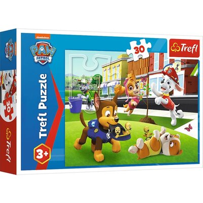 Puzzle TREFL Psi Patrol Pieski w akcji 18306 (30 elementów)