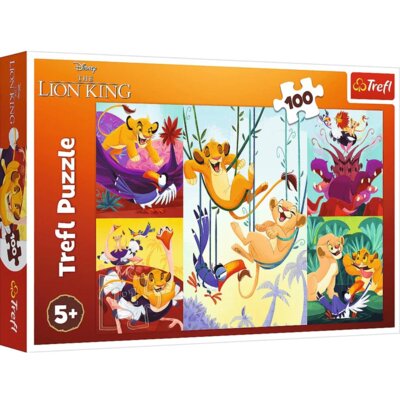 Puzzle TREFL Disney Dzielny Król Lew 16478 (100 elementów)