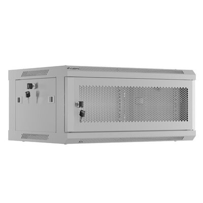 Szafa RACK LANBERG 19" 4U WF01-6404-23S 600 x 450 mm, Wisząca Szary