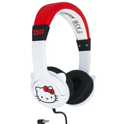 Słuchawki nauszne OTL Hello Kitty HK1180 Biało-czerwony
