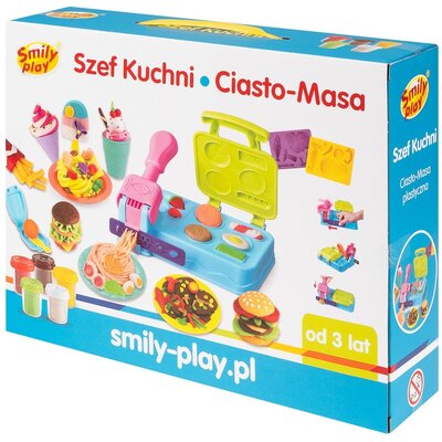 Masa plastyczna SMILY PLAY Ciasto-masa Szef Kuchni SP84953