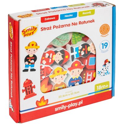 Zabawka SMILY PLAY Straż Pożarna Na ratunek SPW84940
