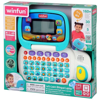 Zabawka laptop edukacyjny SMILY PLAY Winfun Dwujęzyczny 240401