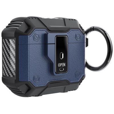 Etui na słuchawki BELINE Click Cover do APPLE AirPods 4/5 Niebieski