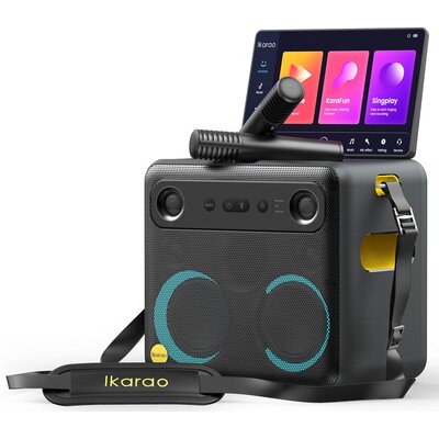 Power audio IKARAO Break X2 Mikrofon Karaoke Czarny