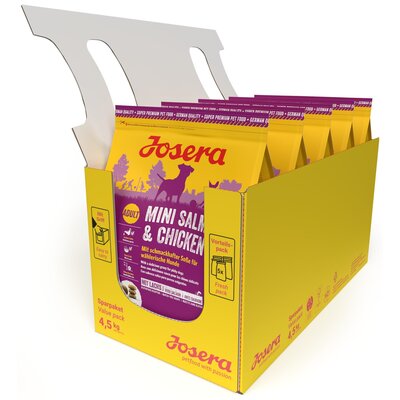 Karma dla psa JOSERA Mini Łosoś z kurczakiem 5 x 900 g
