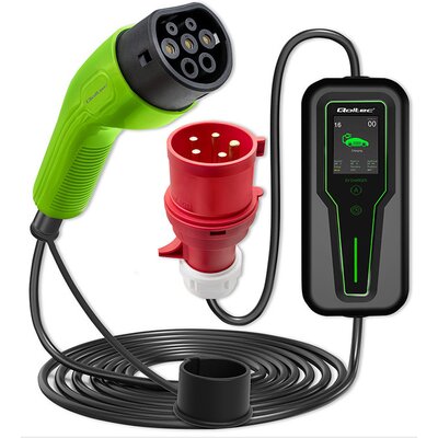 Ładowarka do samochodu elektrycznego QOLTEC 52466 Typ 2 7kW