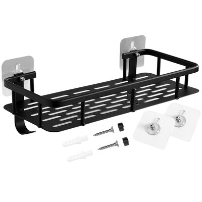 Półka łazienkowa wisząca GOCKOWIAK Itaka Czarny