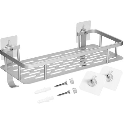 Półka łazienkowa wisząca GOCKOWIAK Itaka Srebrny