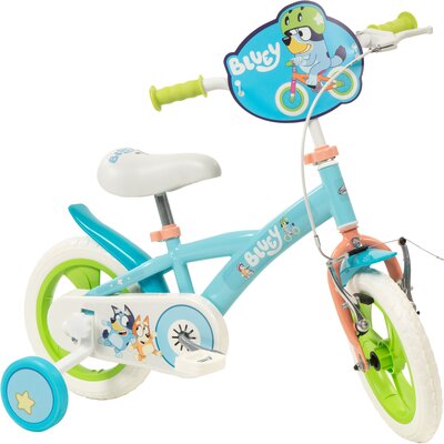 Rower dziecięcy TOIMSA Bluey 1159 12 cali Błękitno-limonkowy