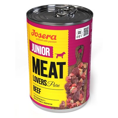 Karma dla psa JOSERA Meat Lovers Junior Pure Wołowina 400 g