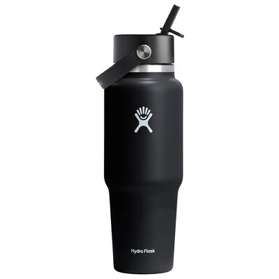 Butelka termiczna HYDRO FLASK Wid Flex Straw Travel Bootle Czarny 946 ml