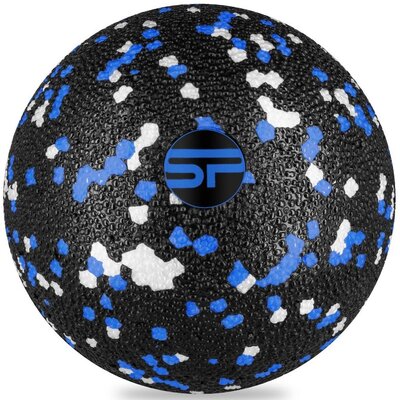 Piłka do masażu SPOKEY Green Ball Czarno-niebiesko-biały (8 cm)