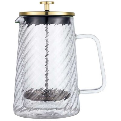 Zaparzacz KLAUSBERG KB-7767 Przeźroczysto-złoty (1000 ml)